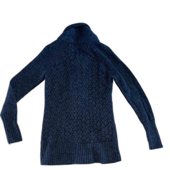Smartwool Hesperus Wool Cable Knit Full-Zip Cardigan Sweater Women's XS Blue - Picture 2 of 6